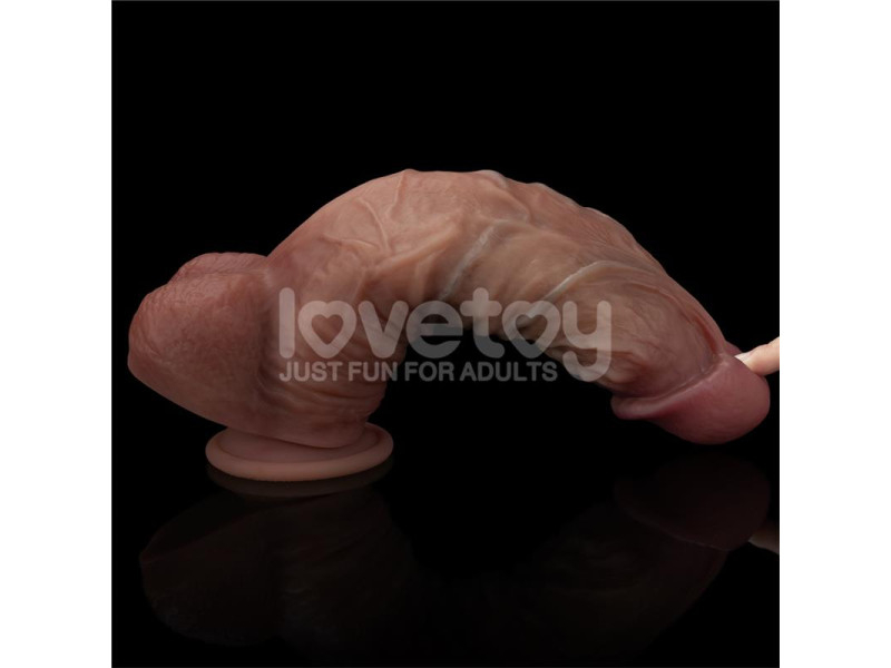 Dildo Dual Layered XXL 105 Negro