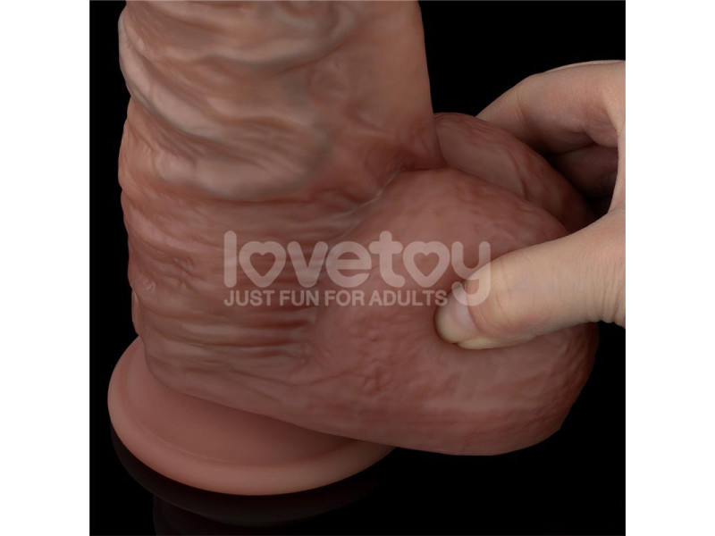 Dildo Dual Layered XXL 105 Negro