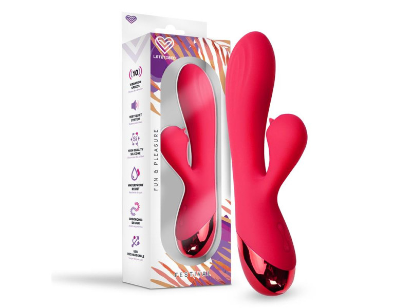 Turna Vibrador USB Rojo