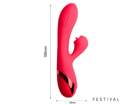 Turna Vibrador USB Rojo