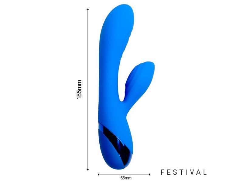 Marna Vibrador USB Azul