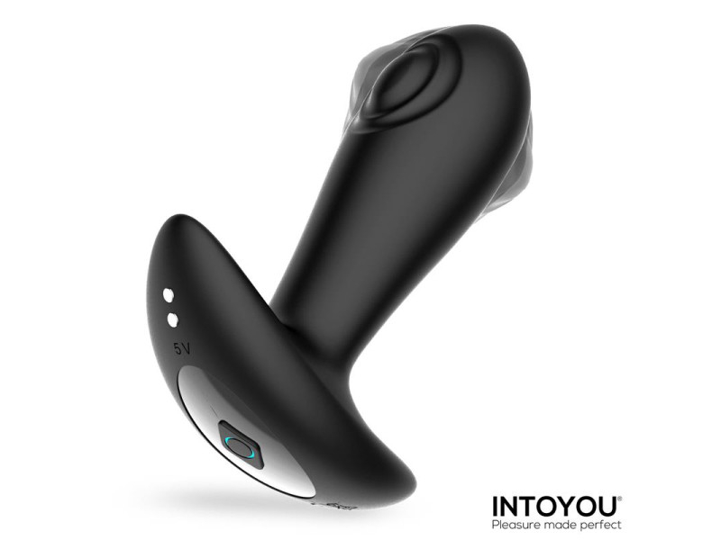Milton Plug Anal con Doble Tapping y Control Remoto