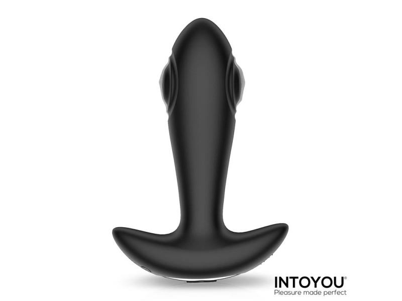 Milton Plug Anal con Doble Tapping y Control Remoto