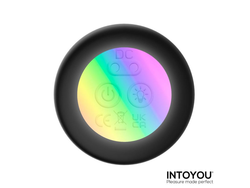 Tainy Plug Anal con Thrusting y Luces Led con Control Remoto