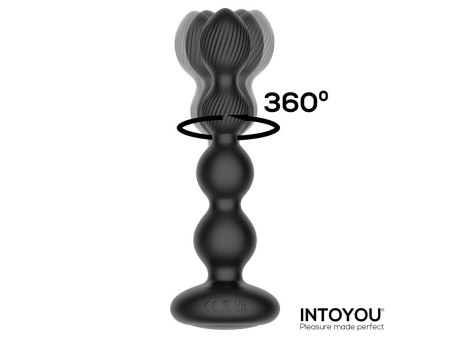 Mouve Plug Anal con Waving y Vibracion con Control Remoto 2 Motores