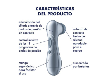 Pro 2 Gen 2 Succionador de Clitoris Battery Series Ice Blue Pro 2 Gen 2 Succionador de Clitoris Battery Series Ice Blue