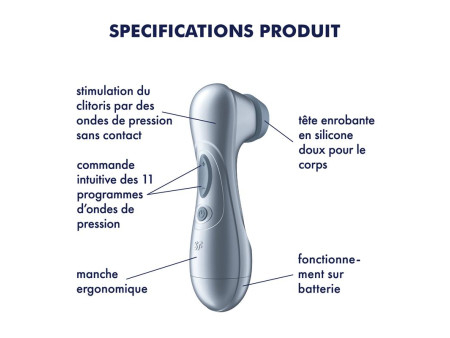 Pro 2 Gen 2 Succionador de Clitoris Battery Series Ice Blue Pro 2 Gen 2 Succionador de Clitoris Battery Series Ice Blue