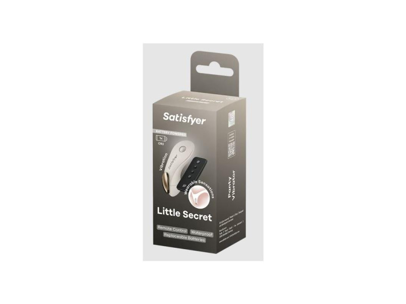 Little Secret Estimulador de Braguita Battery Series Warm Grey