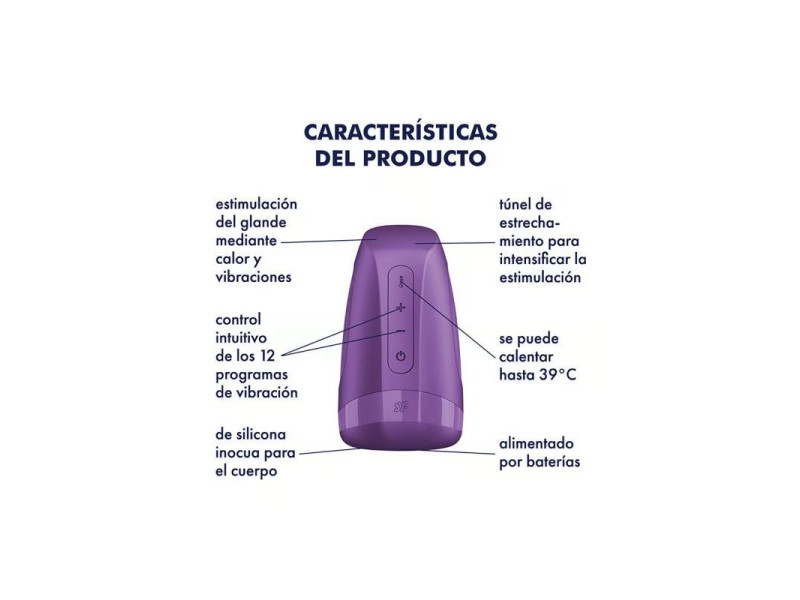 Men Heat Vibration Battery Series Dark Berry