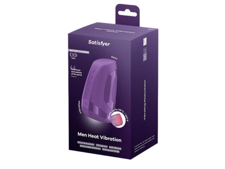 Men Heat Vibration Battery Series Dark Berry