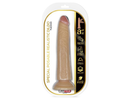 Tucker Dildo Realista Articulable Posable 82 Natural Tucker Dildo Realista Articulable Posable 82 Natural