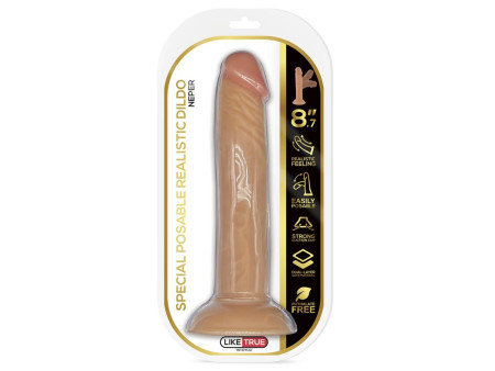 Neper Dildo Realista Articulable Posable 87 Natural Neper Dildo Realista Articulable Posable 87 Natural