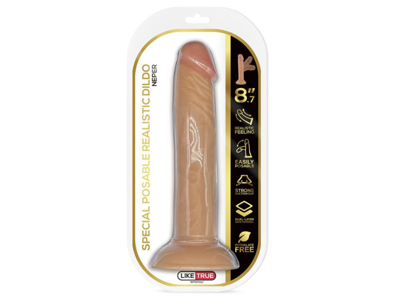 Neper Dildo Realista Articulable Posable 87 Natural