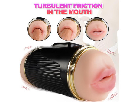 Masturbador Doble Vagina y Boca Kay