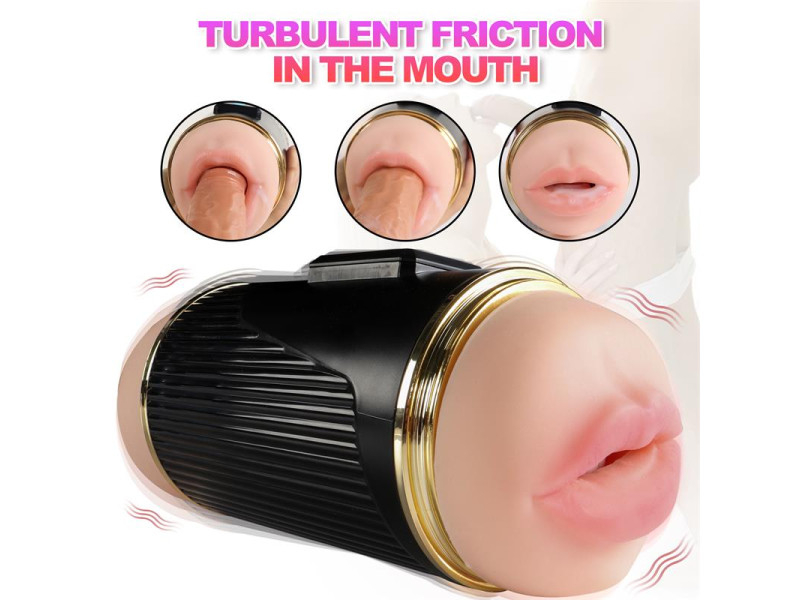 Masturbador Doble Vagina y Boca Kay