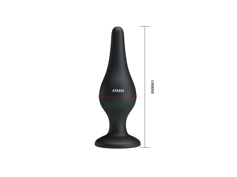 Plug Anal Silicona 14 cm