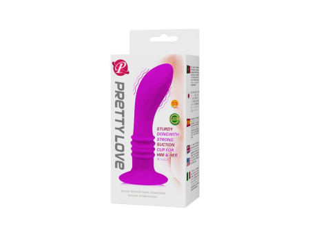 Pretty Love Plug Anal Vibrador Color Purpura Pretty Love Plug Anal Vibrador Color Purpura