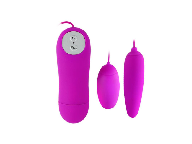 Pretty Love Huevos Vibradores Irma Color Purpura