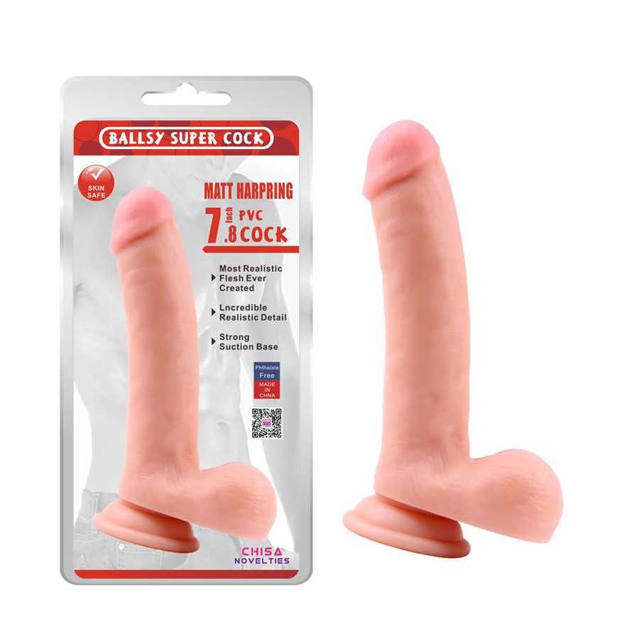 Dildo Matt Harpring 20 x 4 cm Natural