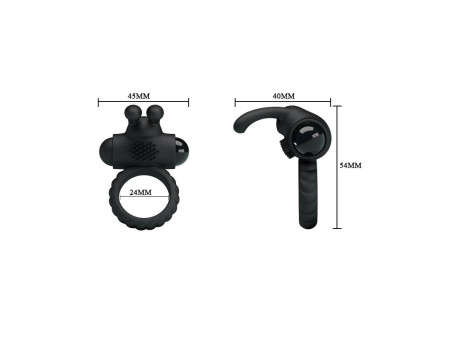 Anillo Vibrador Eudora Color Negro Anillo Vibrador Eudora Color Negro