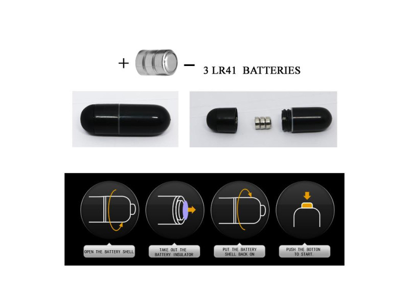 Anillo Vibrador Eudora Color Negro