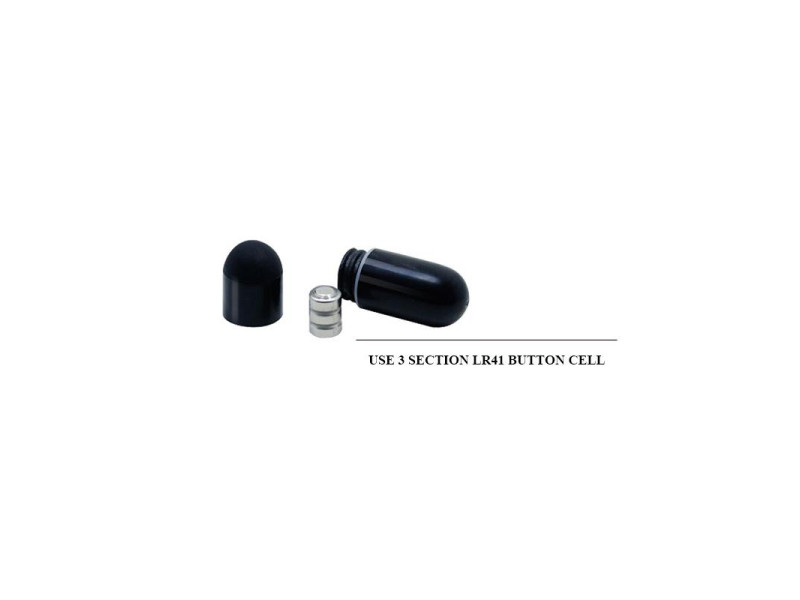 Pretty Love Anillo Vibrador Chester Color Negro
