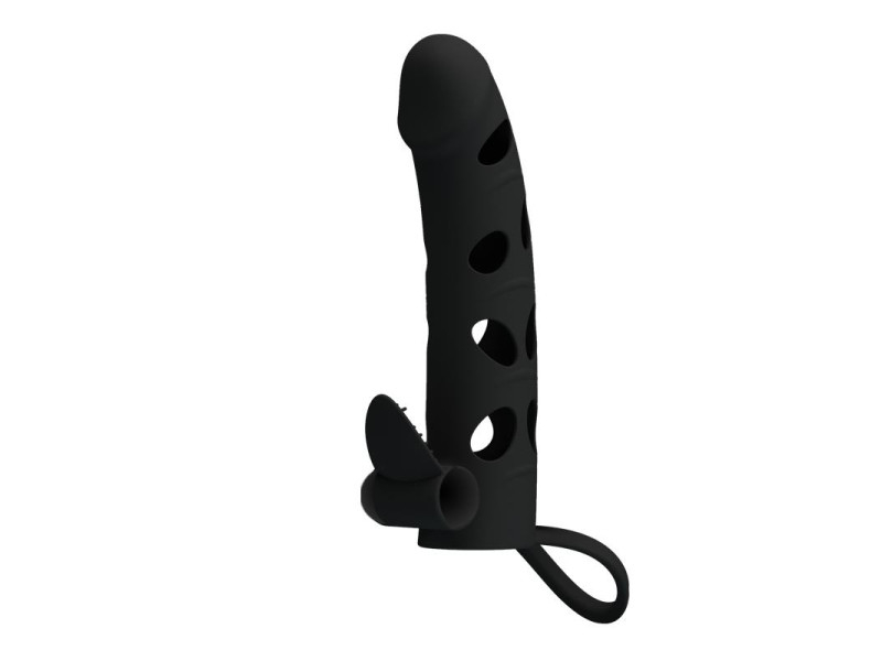 Funda para el Pene con Bala Color Negro