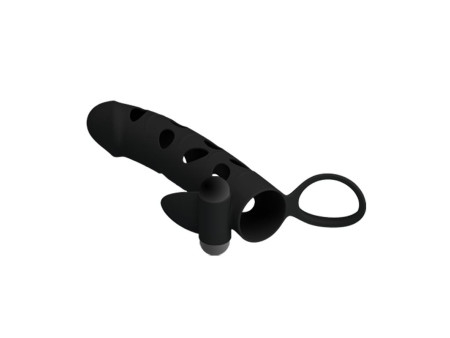 Funda para el Pene con Bala Color Negro