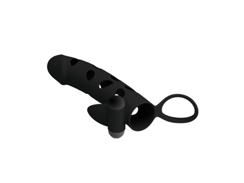 Funda para el Pene con Bala Color Negro