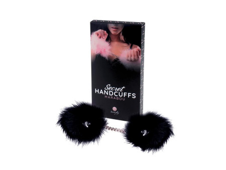 Esposas con Marabu Negro Esposas con Marabu Negro