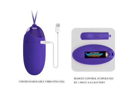 Berger Youth Huevo Vibrador con Control Remoto