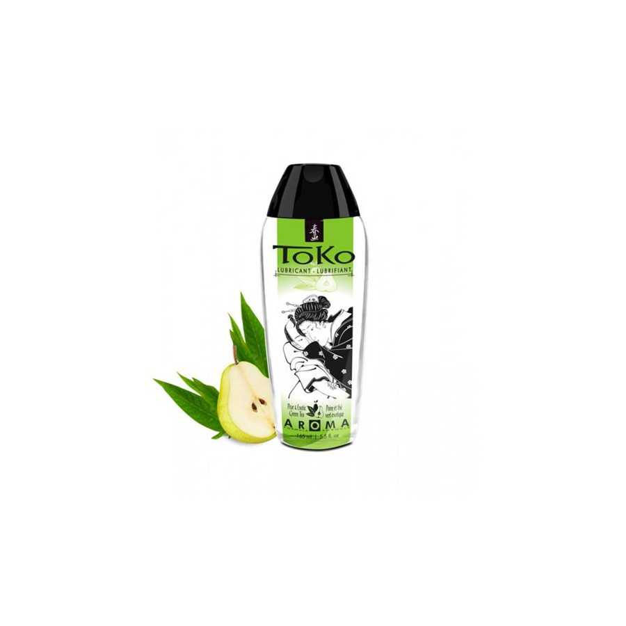 Lubricante Toko Aroma Pera y Te Verde