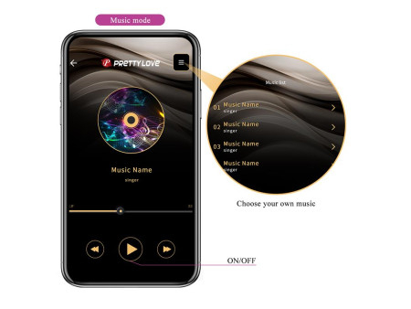 Hector Vibrador con Electroshock y APP Hector Vibrador con Electroshock y APP