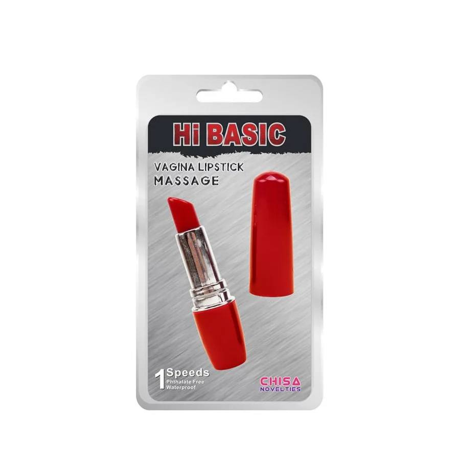 Estimulador Pinta Labios 9 cm Rojo