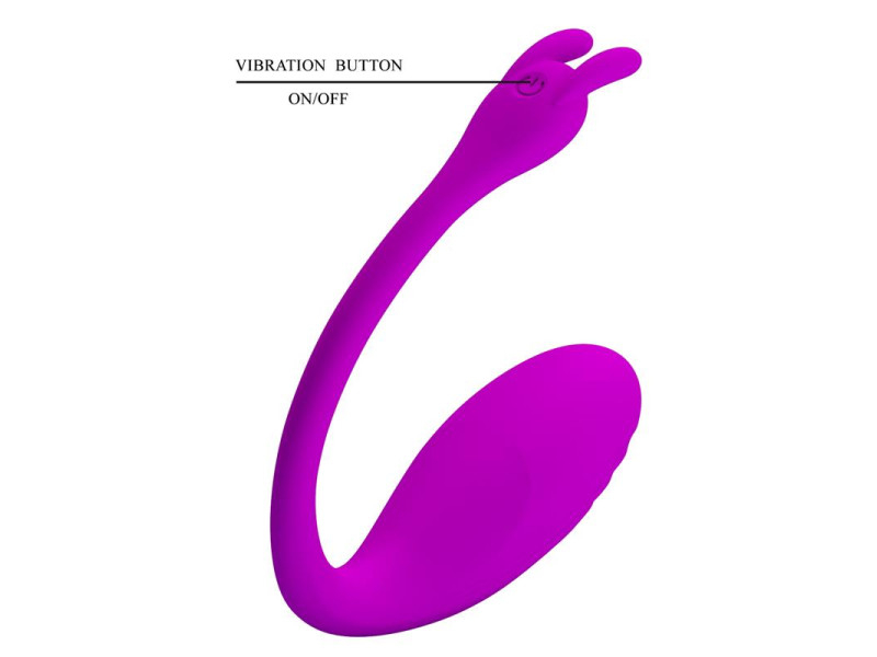 Catalina Huevo Vibrador con APP Rosa