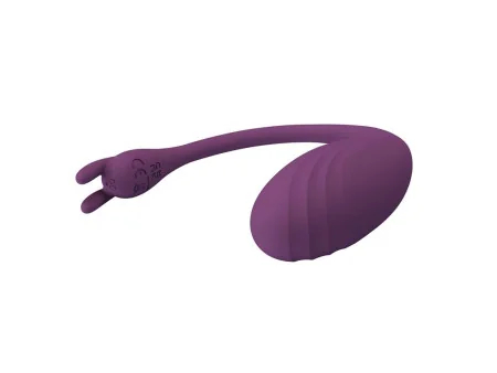 Catalina Huevo Vibrador con APP Purpura