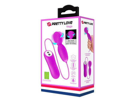 Vega Huevo Vibrador con Rotacion