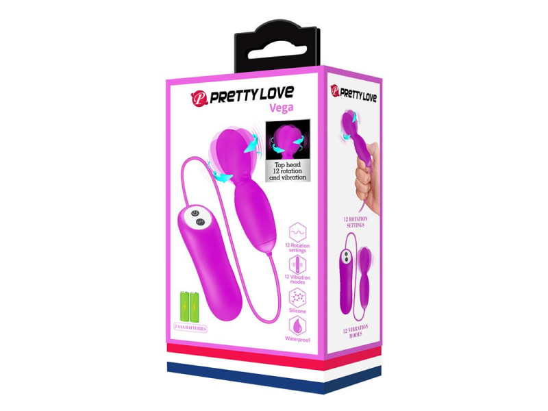 Vega Huevo Vibrador con Rotacion
