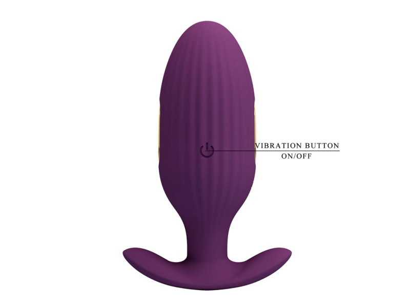 Jefferson Plug Anal con Vibracion y Electroshock con APP