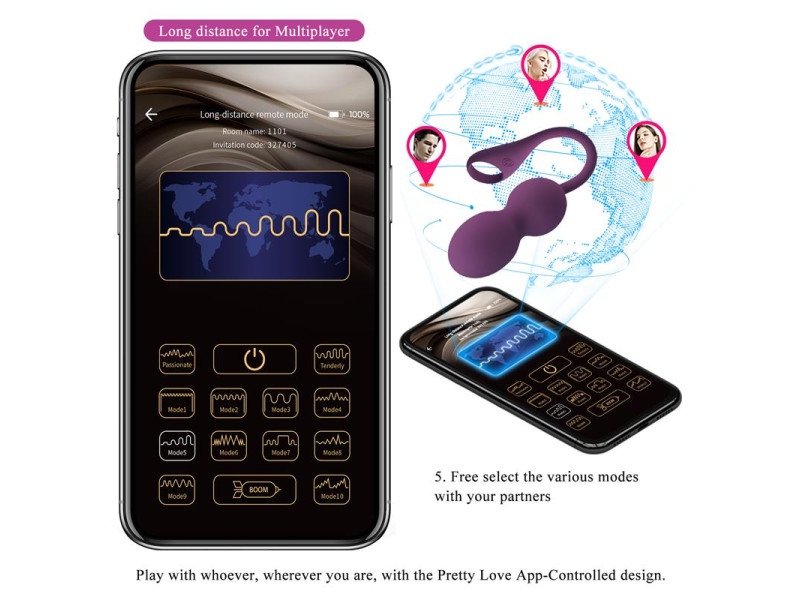 Elvira Bolas Kegel con vibracion y App