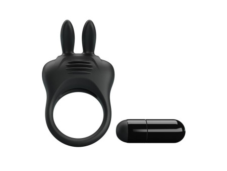 Davion Anillo para el Pene con Vibracion y Conejito