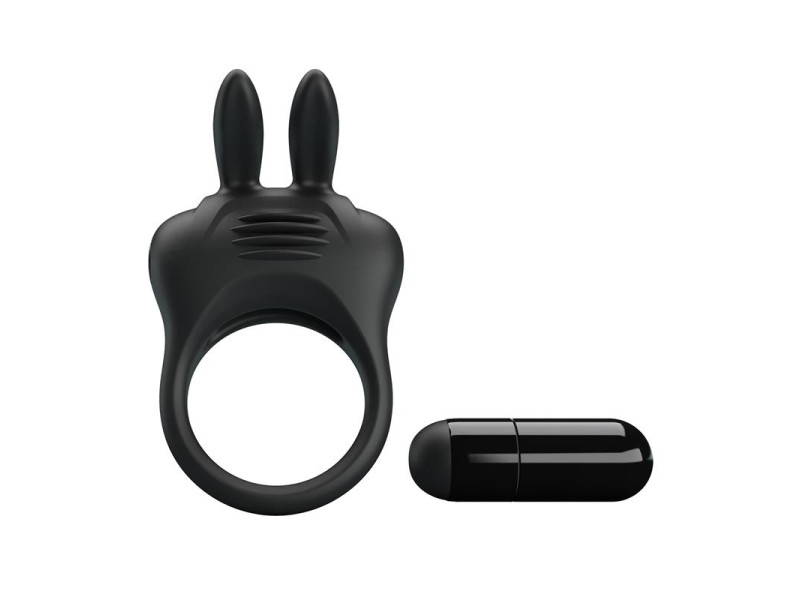 Davion Anillo para el Pene con Vibracion y Conejito