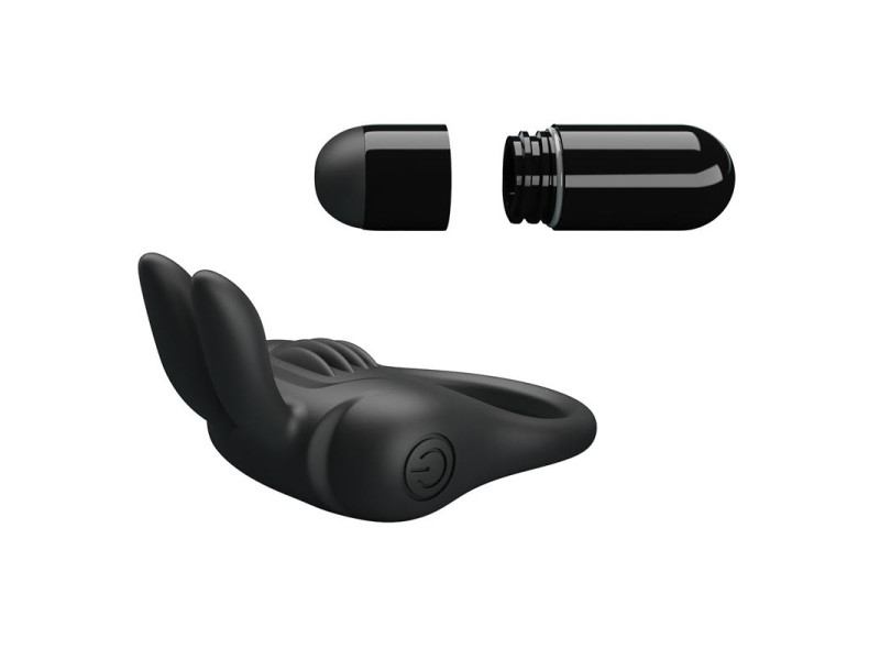 Davion Anillo para el Pene con Vibracion y Conejito