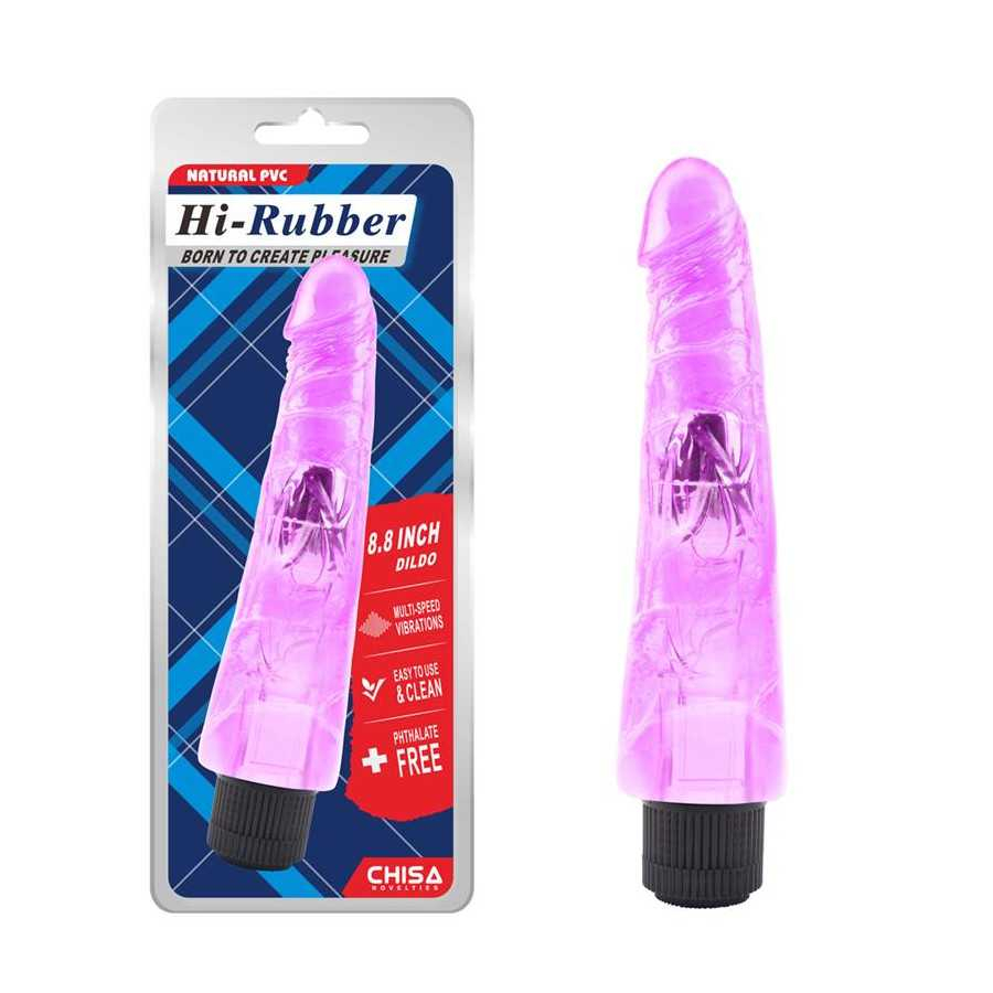 Vibrador Hi Rubber 88 Purpura