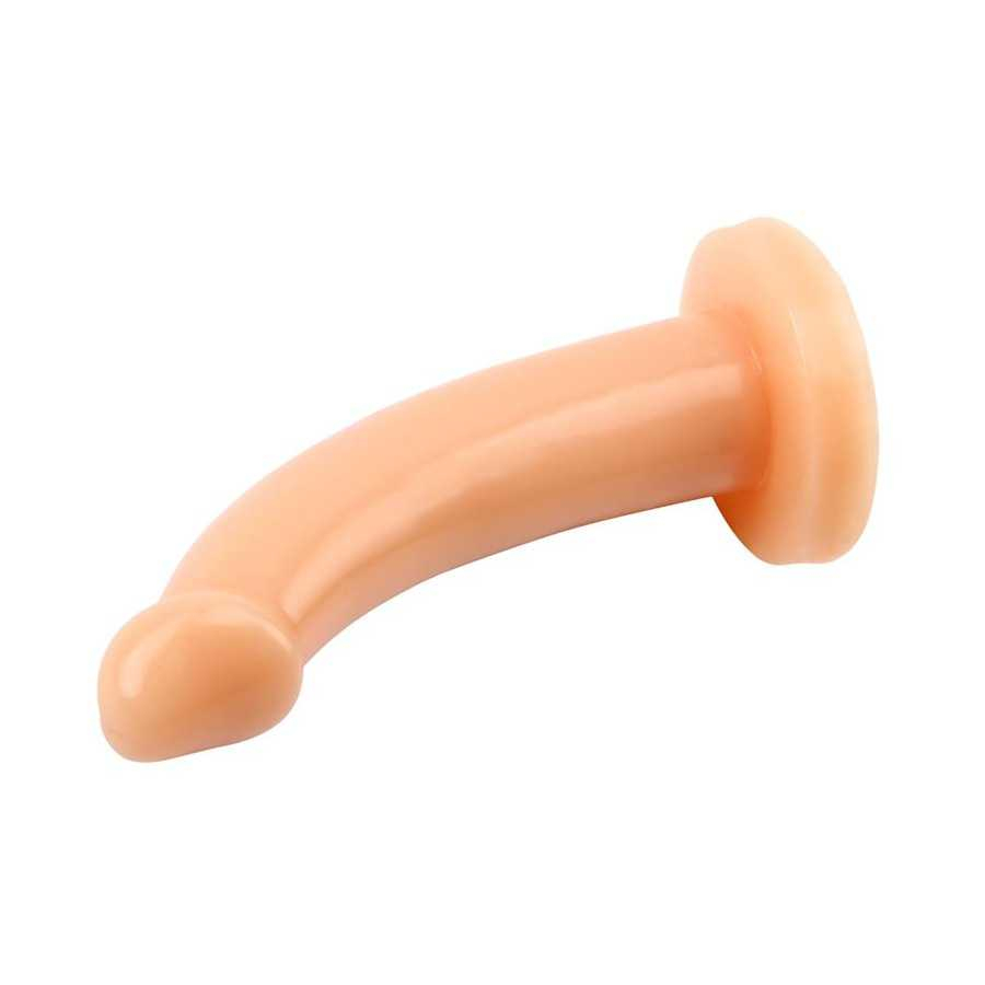 Arnes y Dildo Slim G 19 cm Natural