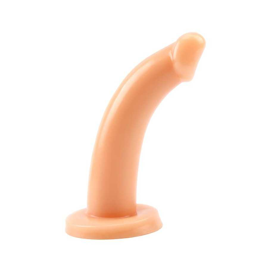 Arnes y Dildo Slim G 19 cm Natural