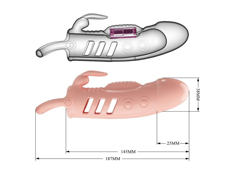 Funda para el Pene con Vibracion