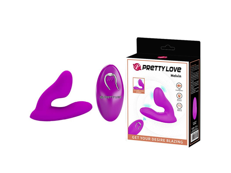 Melvin Plug Anal con Vibracion y Control Remoto