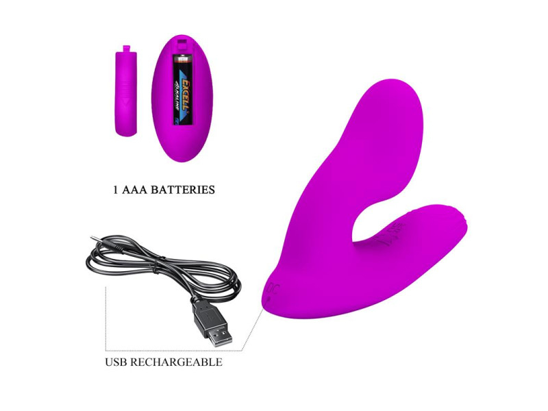 Melvin Plug Anal con Vibracion y Control Remoto
