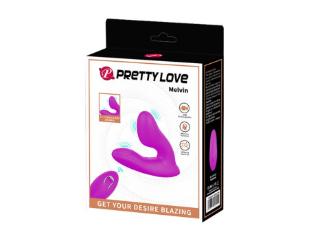 Melvin Plug Anal con Vibracion y Control Remoto